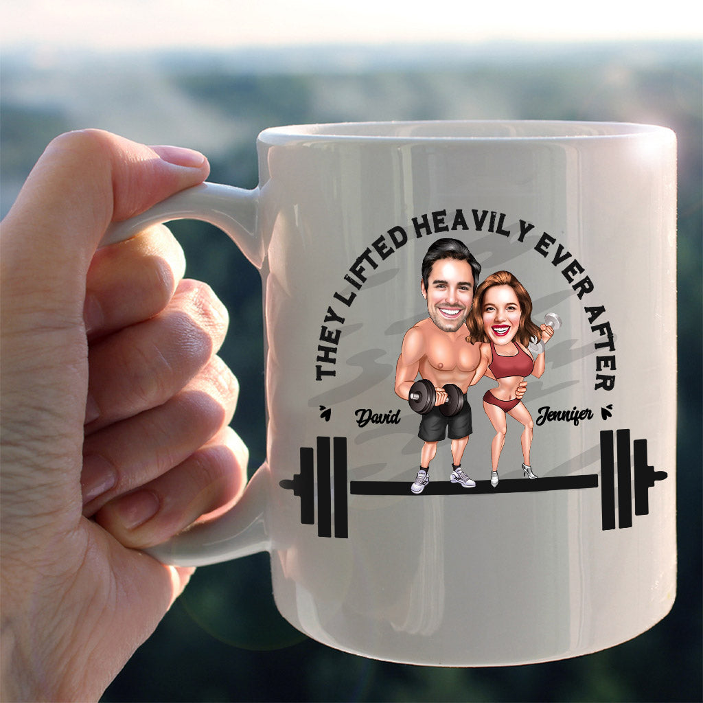 They Lifted Heavily Ever After - Personalized Fitness Mug