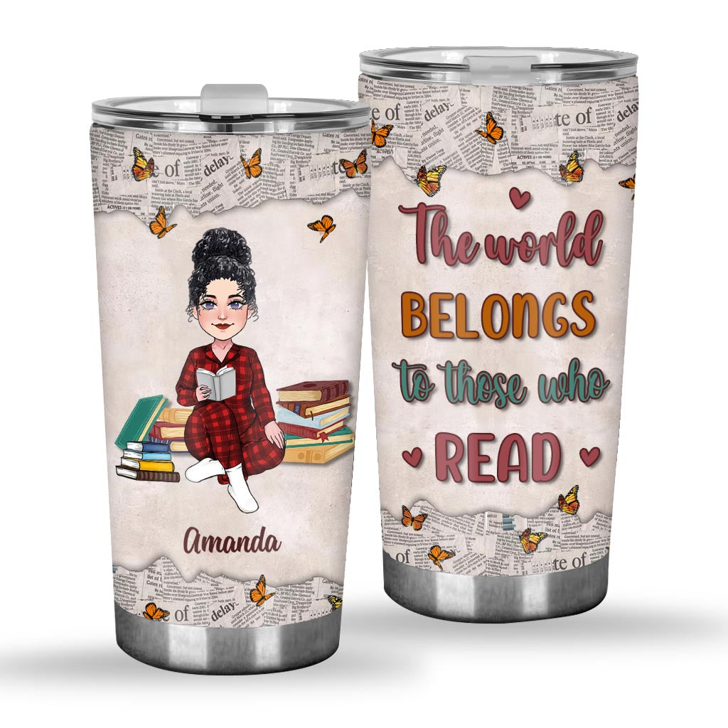 I Love Days When My Only Problem Is Which Book To Read - Book gift for mom, daughter, girlfriend, wife - Personalized Tumbler