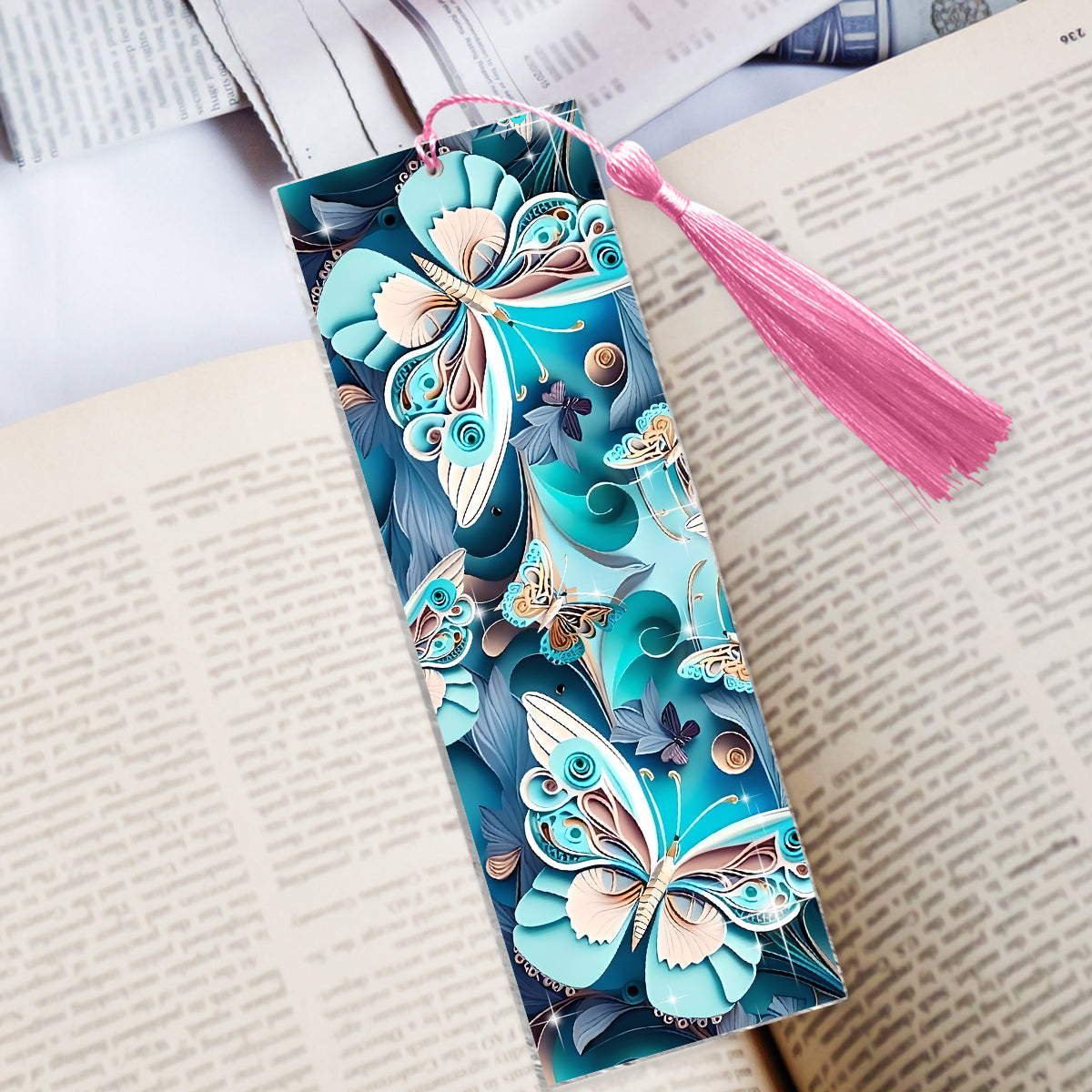 Love Butterflies - Butterfly Bookmark