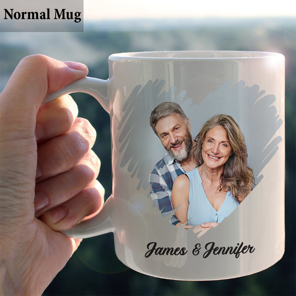 I Want To Grow Old With You - Personalized Couple Mug