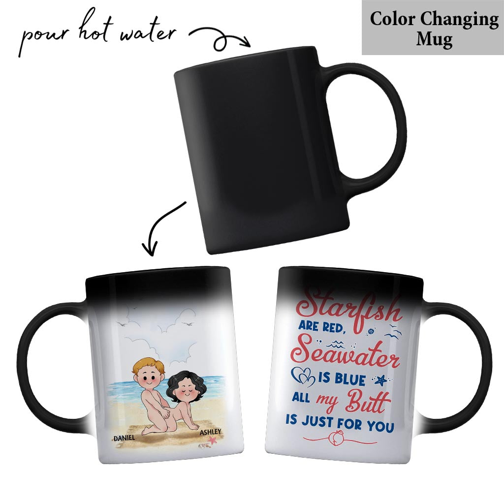 Just For You - Personalized Couple Mug