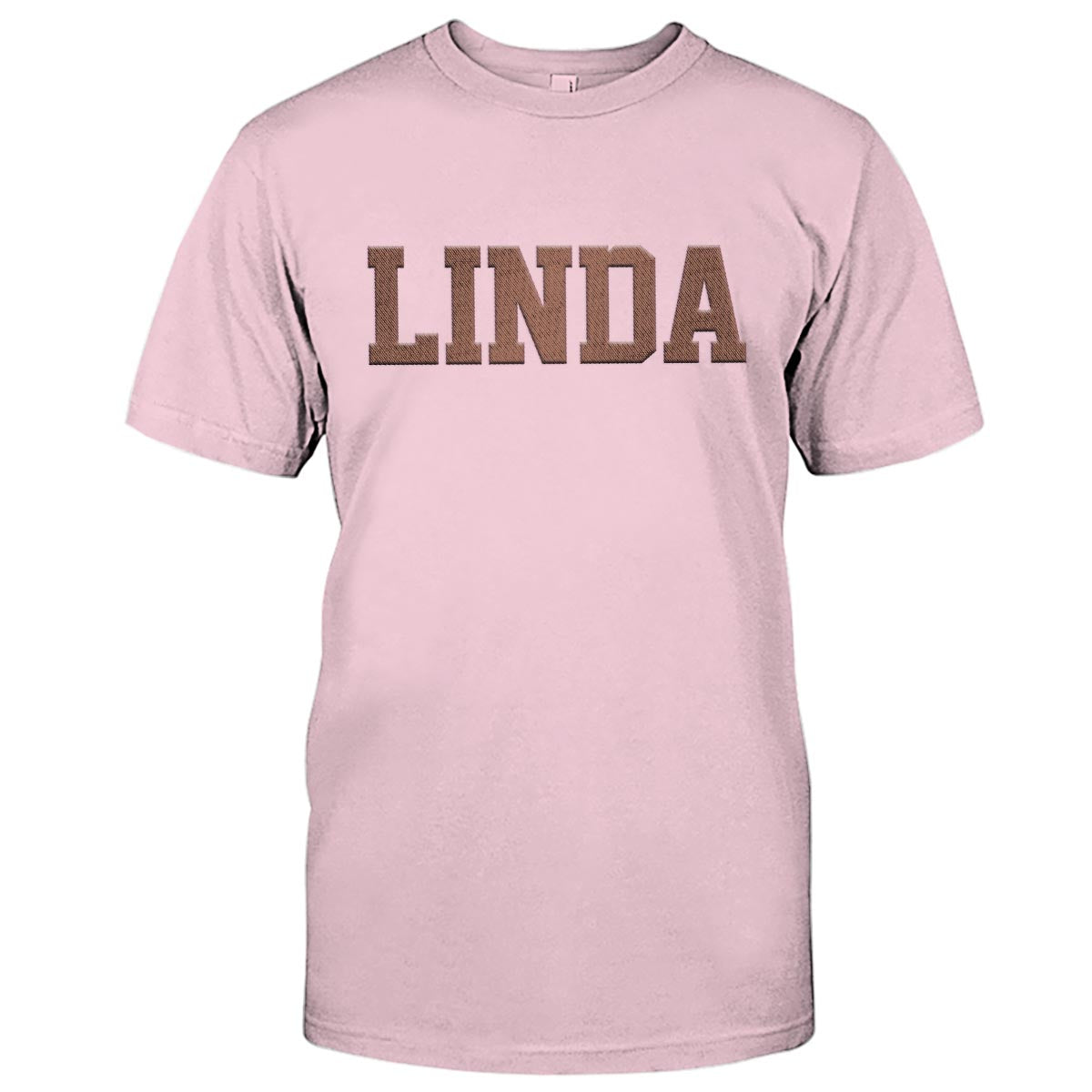 Custom Name - Personalized Aunt Embroidered T-shirt