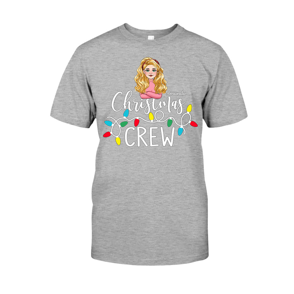 Christmas Crew - Personalized Christmas T-shirt And Hoodie