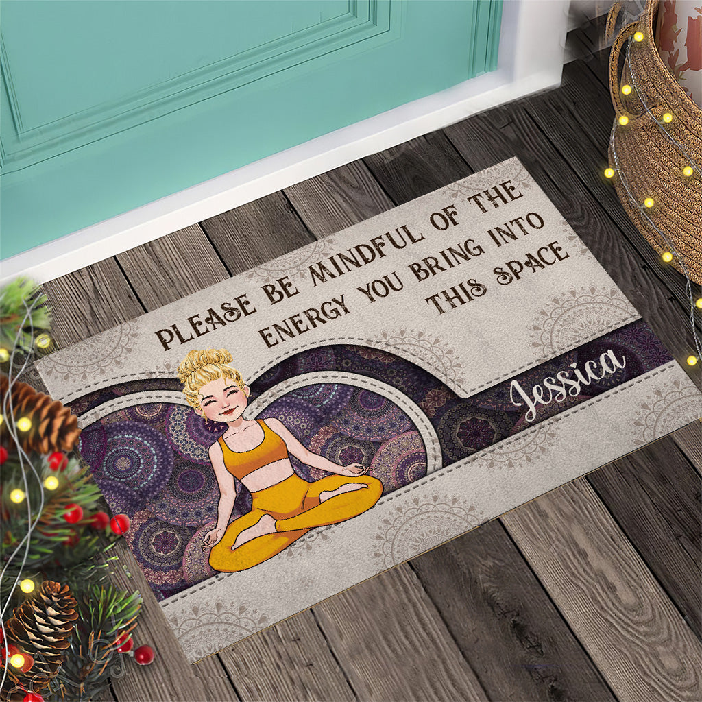 Namaste - Personalized Yoga Doormat