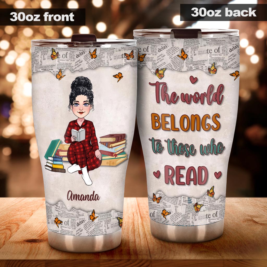 I Love Days When My Only Problem Is Which Book To Read - Book gift for mom, daughter, girlfriend, wife - Personalized Tumbler