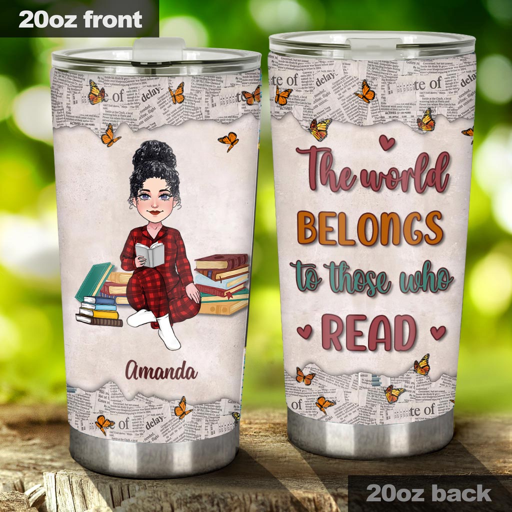 I Love Days When My Only Problem Is Which Book To Read - Book gift for mom, daughter, girlfriend, wife - Personalized Tumbler