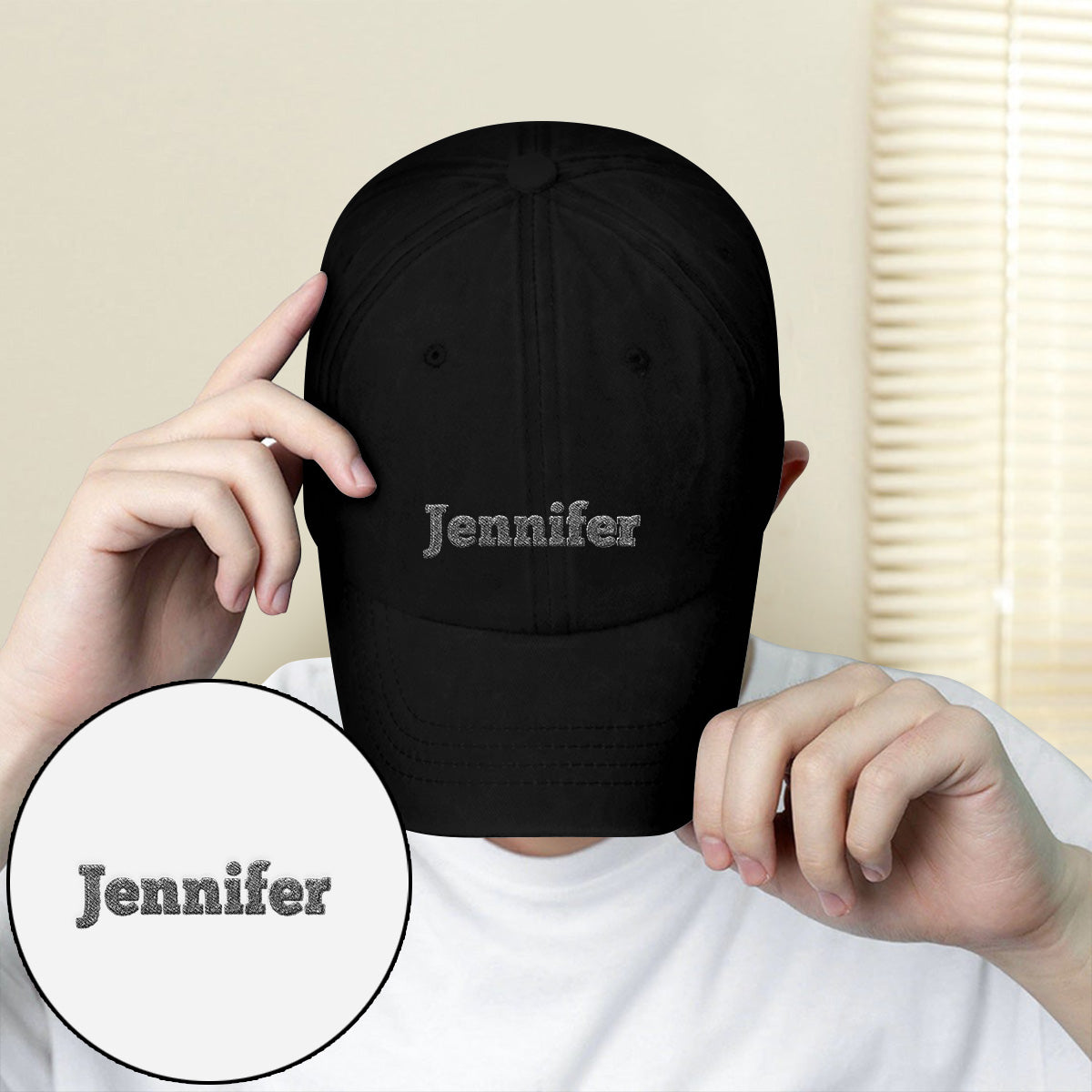 Custom Name - Personalized Mother Embroidered Classic Cap