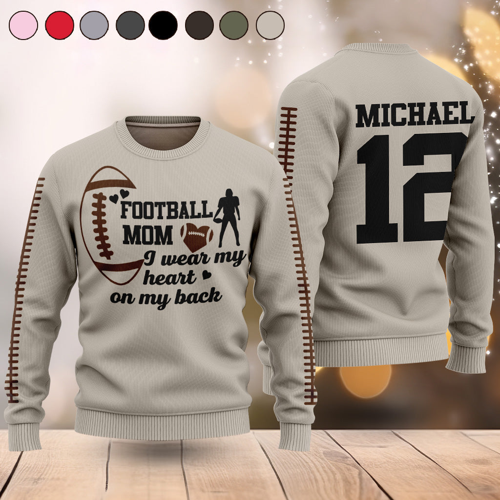 Discover Football Mom - Personalized Football 3D Sweater