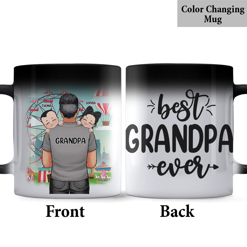 Best Dad Ever - Gift for dad, grandpa, uncle, husband - Personalized Mug