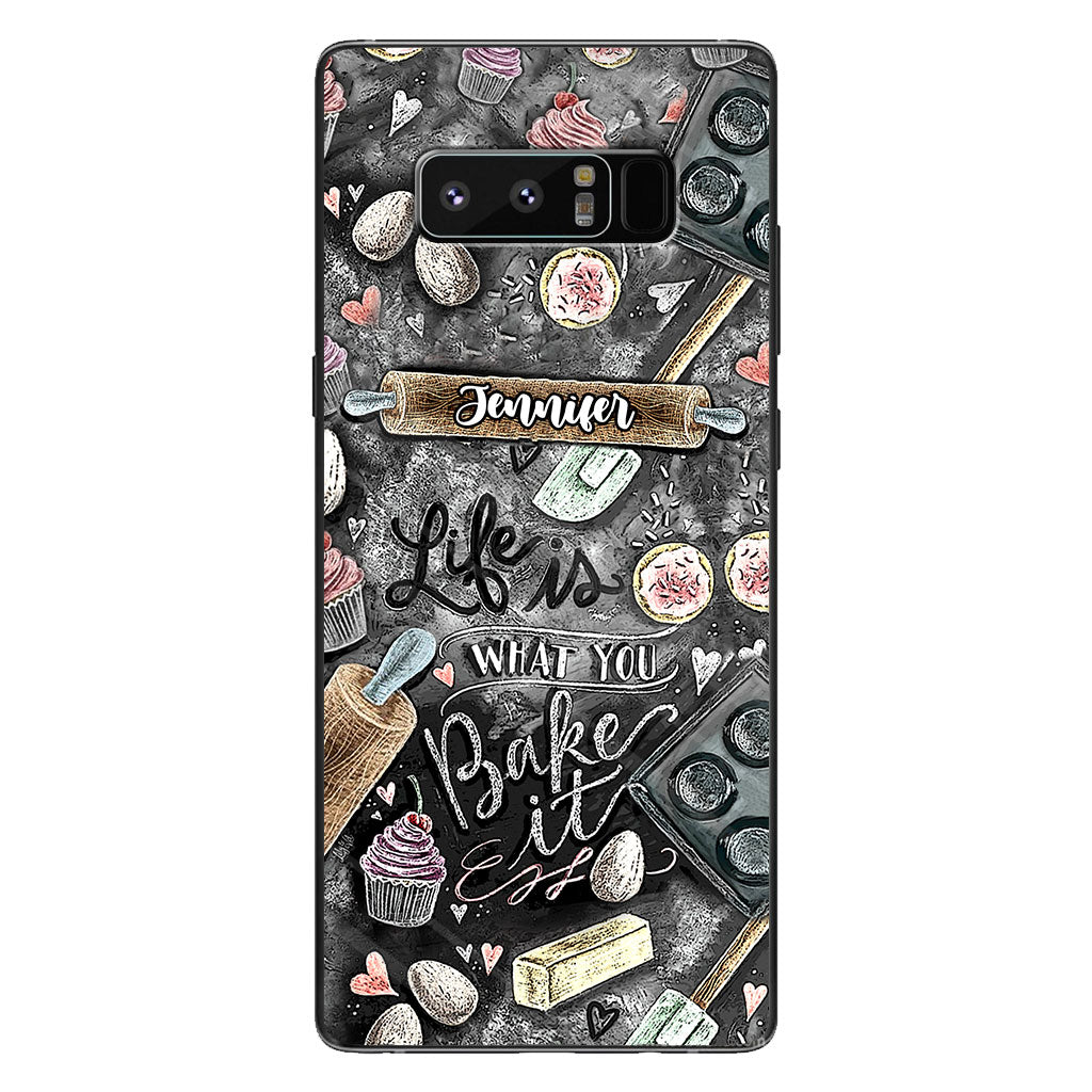 Life Is What You Bake It - Personalized Baking Phone Case