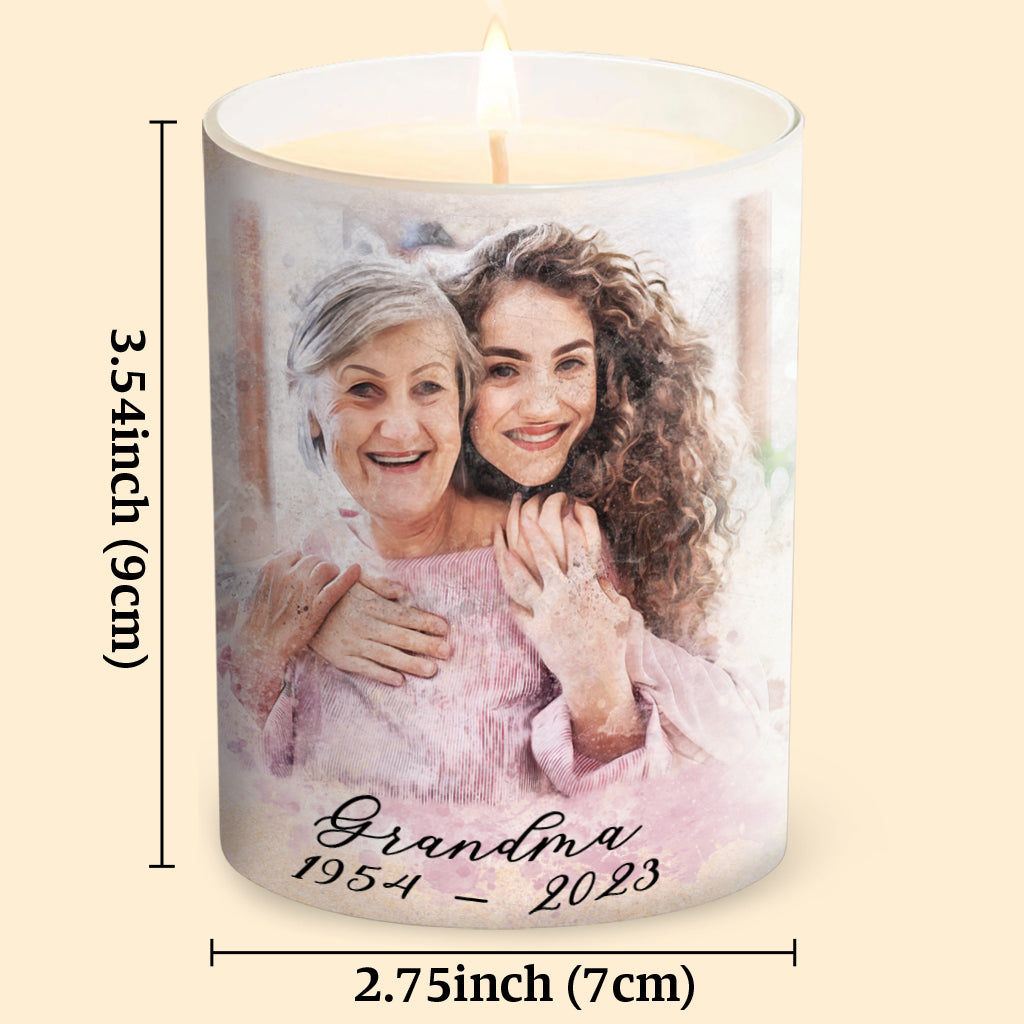 There Are Those Who Continue To Light Up The World - Memorial gift for loss of - Personalized Candle With Wooden Lid