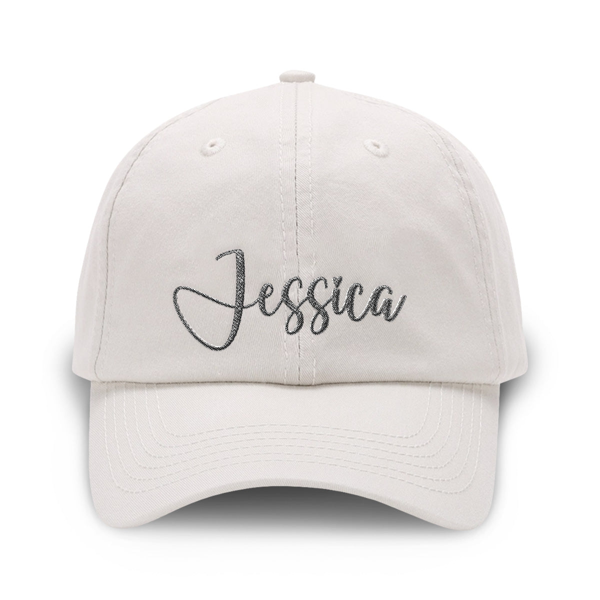 Custom Name - Personalized Couple Embroidered Classic Cap