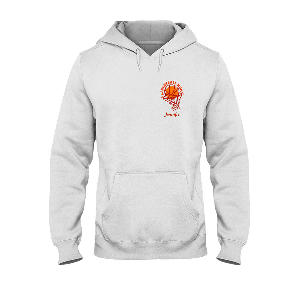 Basketball Mom - Personalized Basketball T-shirt And Hoodie