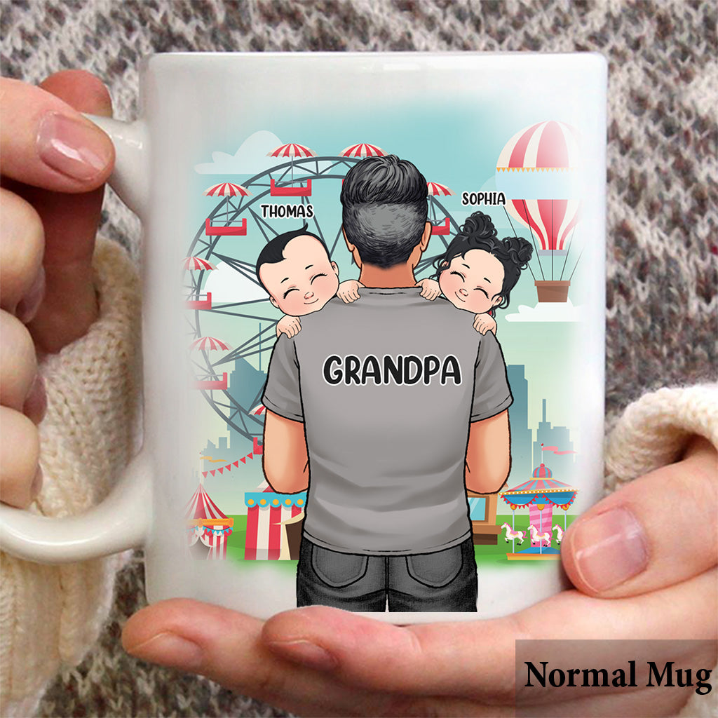 Best Dad Ever - Gift for dad, grandpa, uncle, husband - Personalized Mug