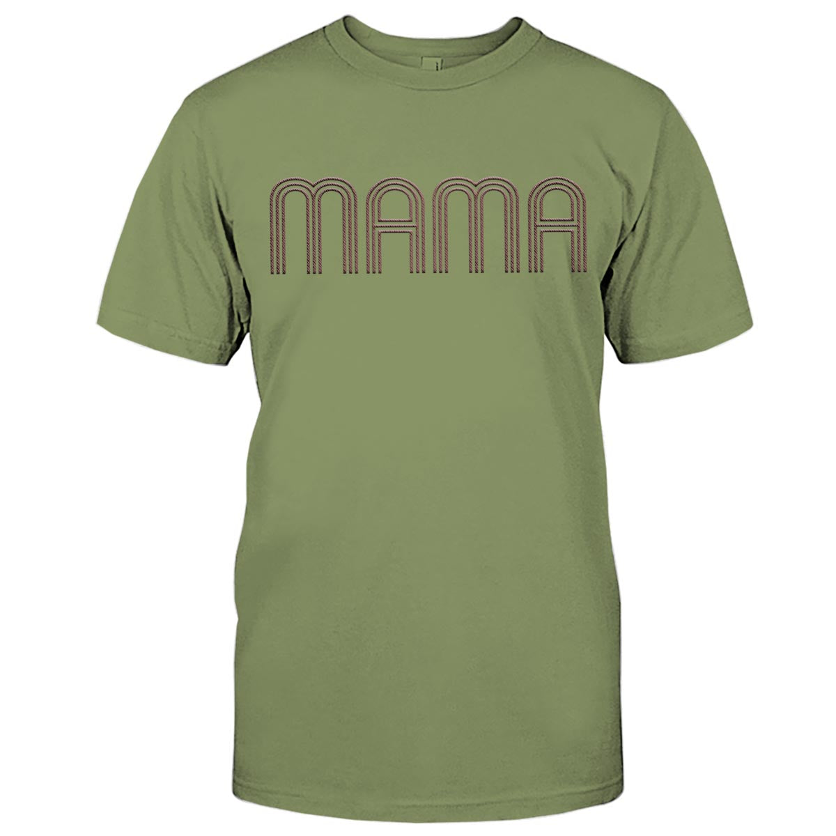 Custom Name - Personalized Mother Embroidered T-shirt