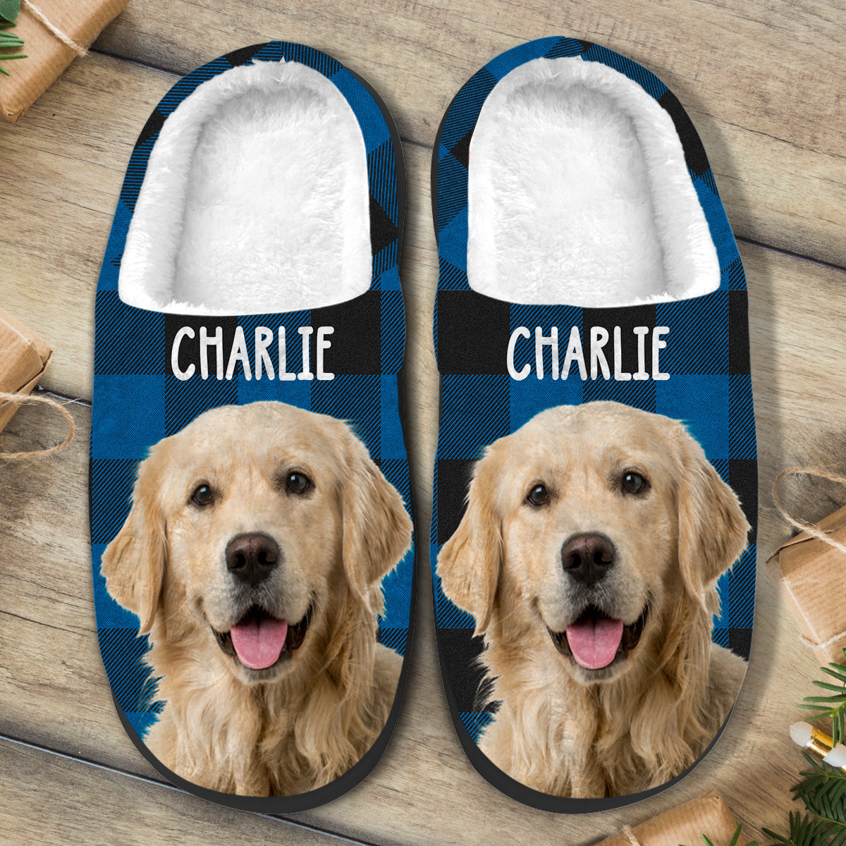 Fur Baby - Personalized Dog Slippers