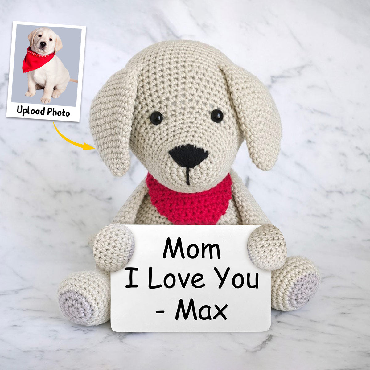 Crochet Pets From Real Photo - Gift for dog lovers, dog lover - Personalized Hand Knitted Figurine