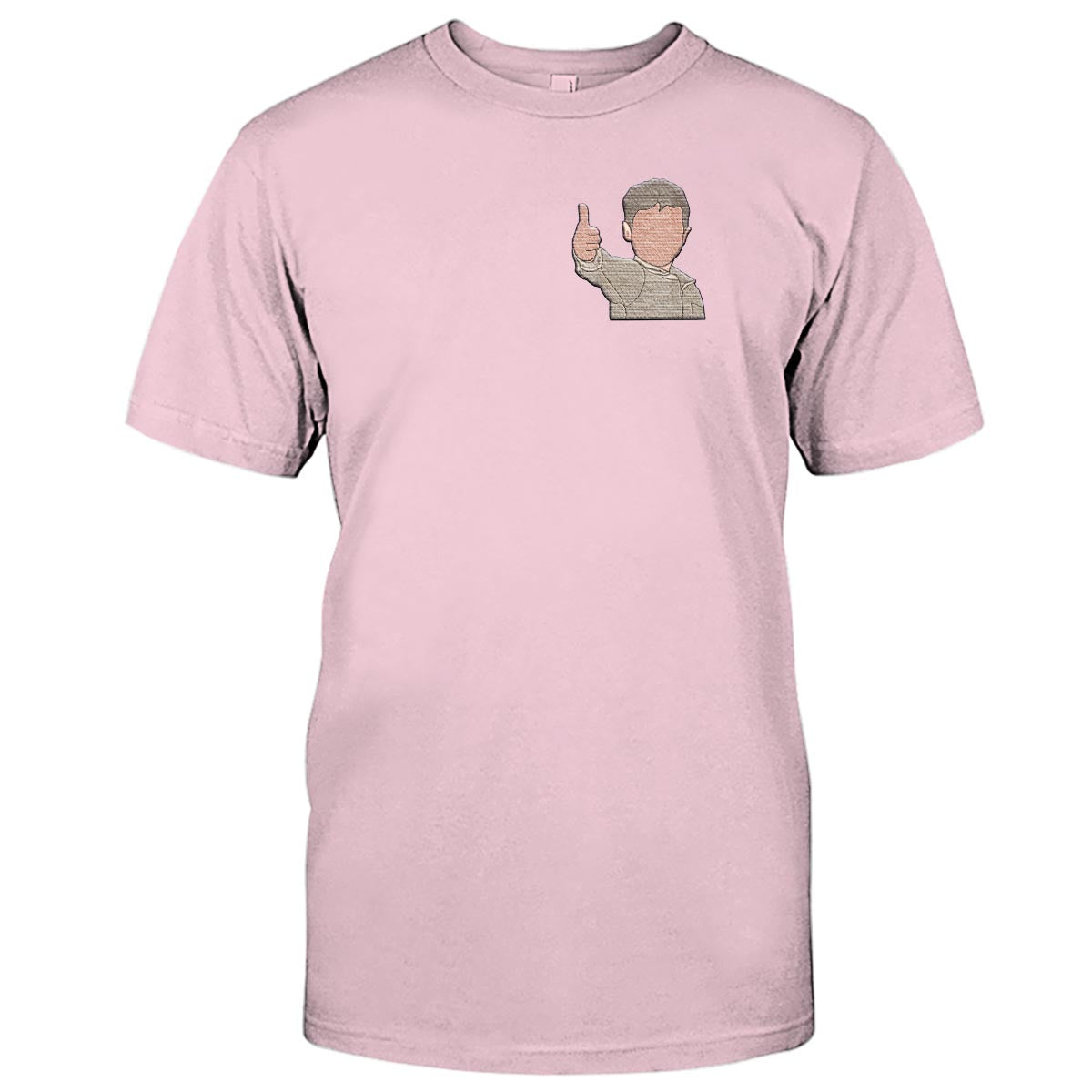 Custom 2D Photo - Personalized Kid Embroidered T-shirt