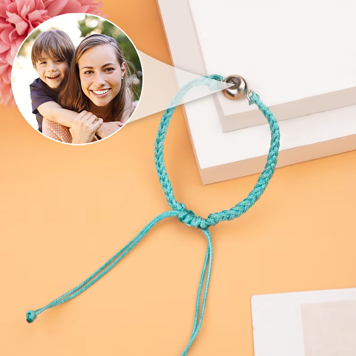 Love My Son - Personalized Son Projection Bracelet