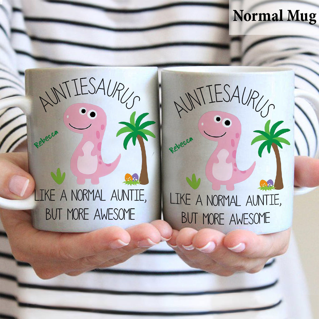 Auntie Dinosaur - Personalized Aunt Mug