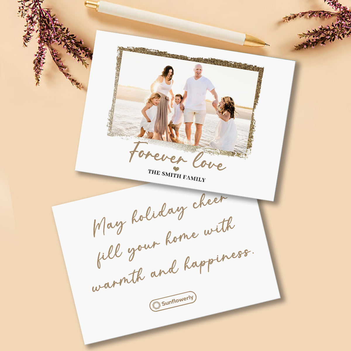 Forever Love - Personalized Greeting Card