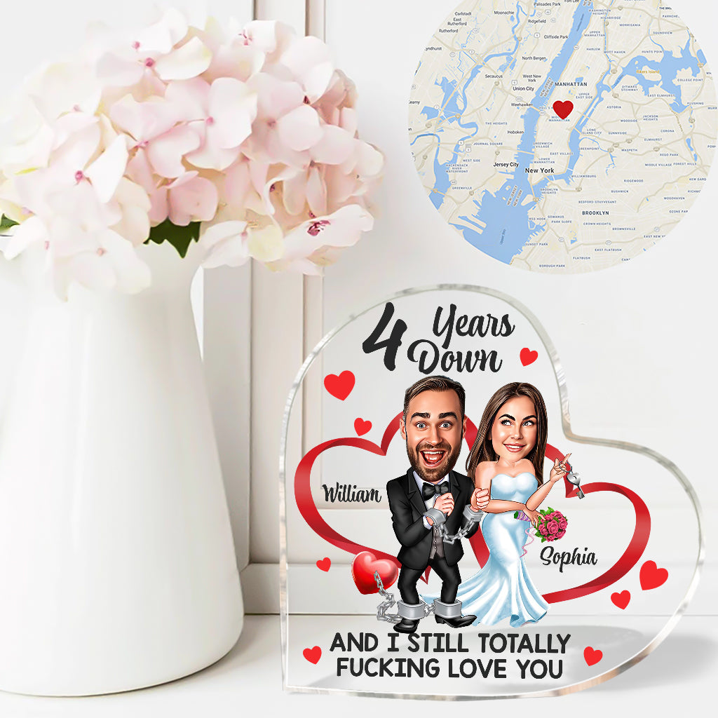 I Still Love You - Personalized Husband And Wife Custom Shaped Acrylic Plaque