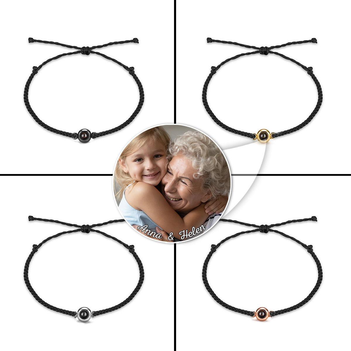 My Grandkids - Gift for grandma - Personalized Projection Bracelet