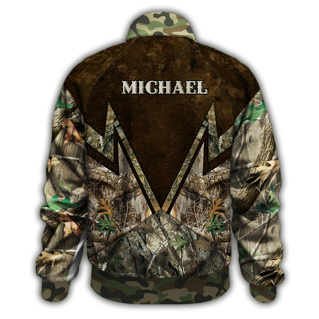 Camo Hunting - Personalized Hunting Zip Jacket