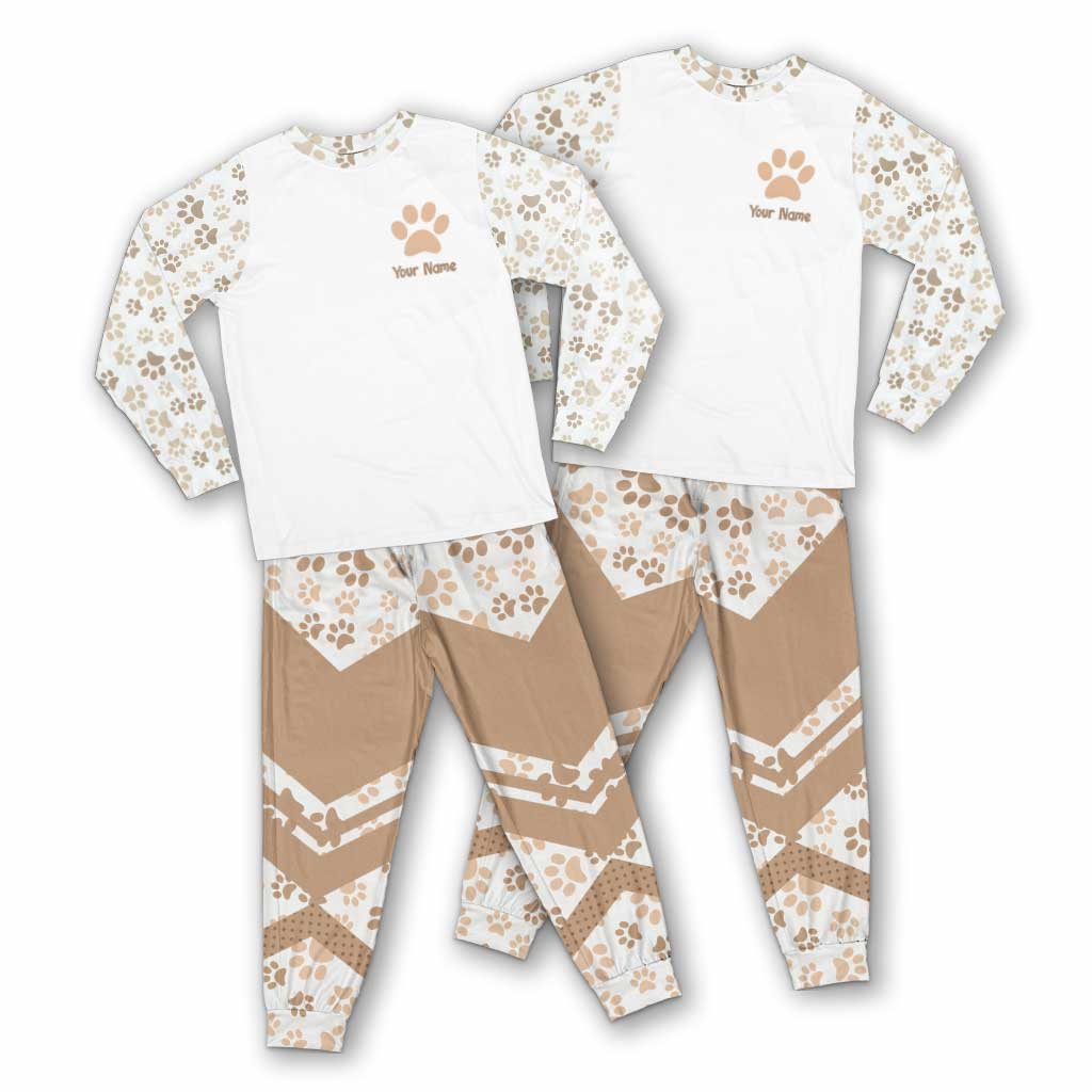 Rock Paper Scissors - Personalized Cat Pajamas Set