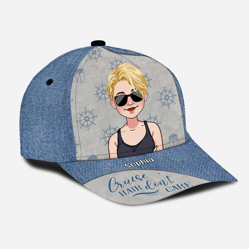 Cruise Hair Don't Care - Personalized Cruising Classic Cap