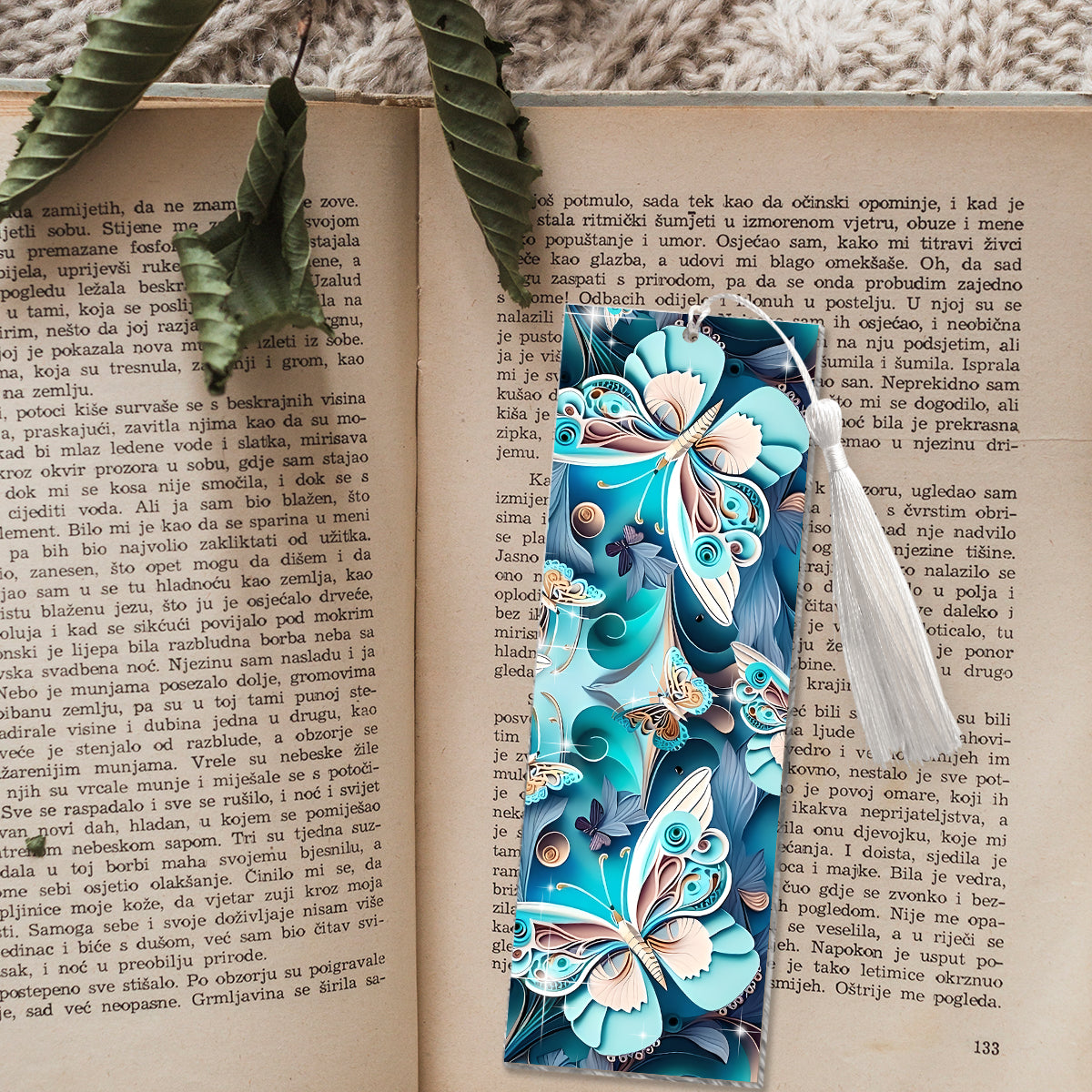 Love Butterflies - Butterfly Bookmark