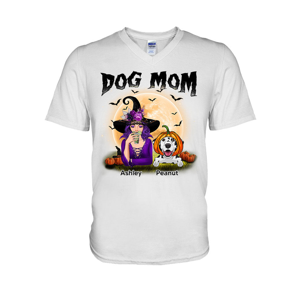 Dog Mom - Personalized Witch T-shirt & Hoodie