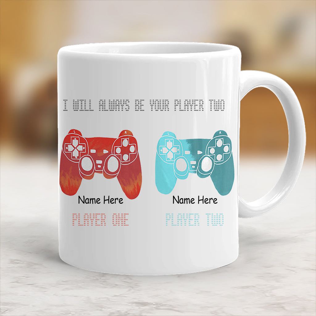 I Will Always Be Your Player Two - Personalized Video Game Mug