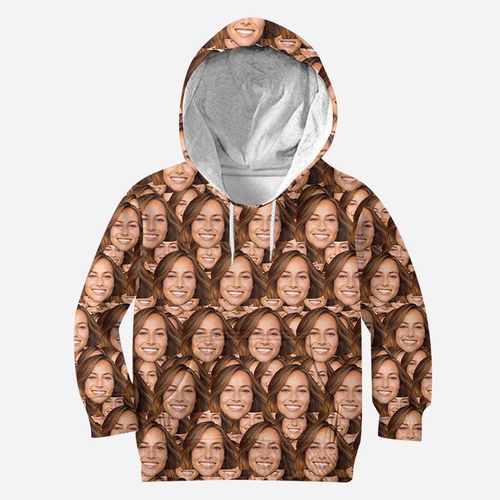 Custom Face Pattern - Personalized All Over Shirt