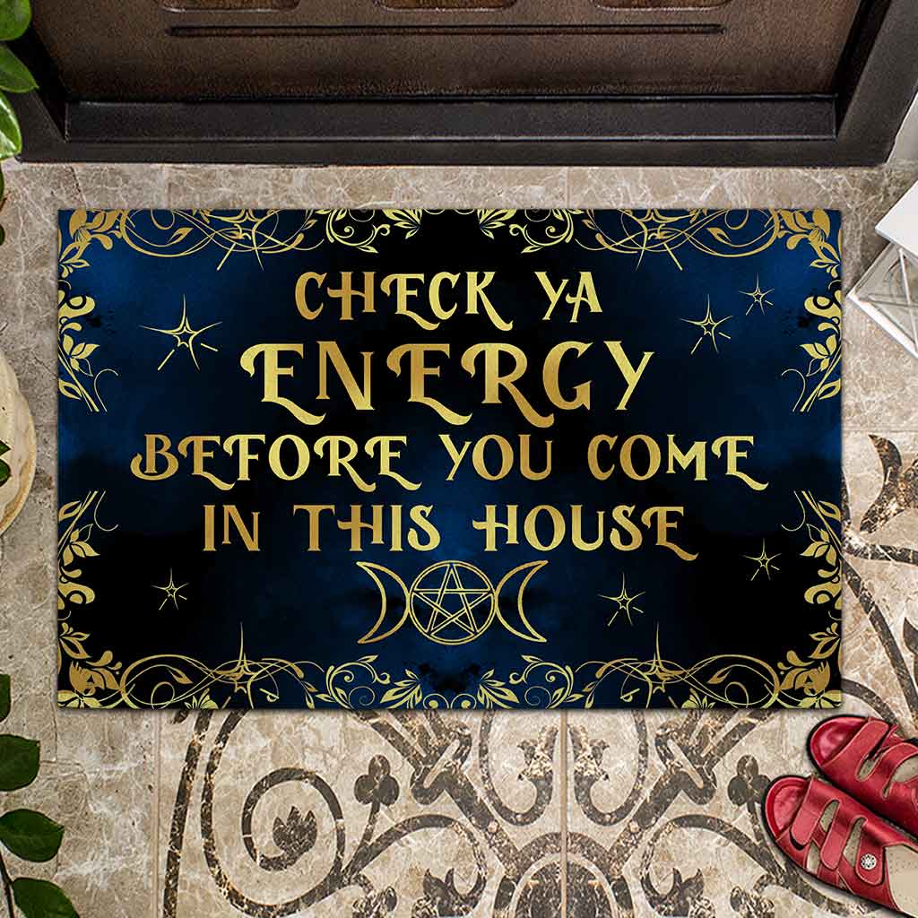 Check Ya Energy - Witch Doormat 1