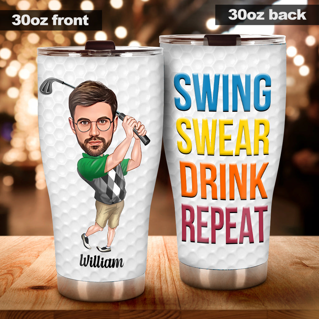 Personalized Golf Tumbler