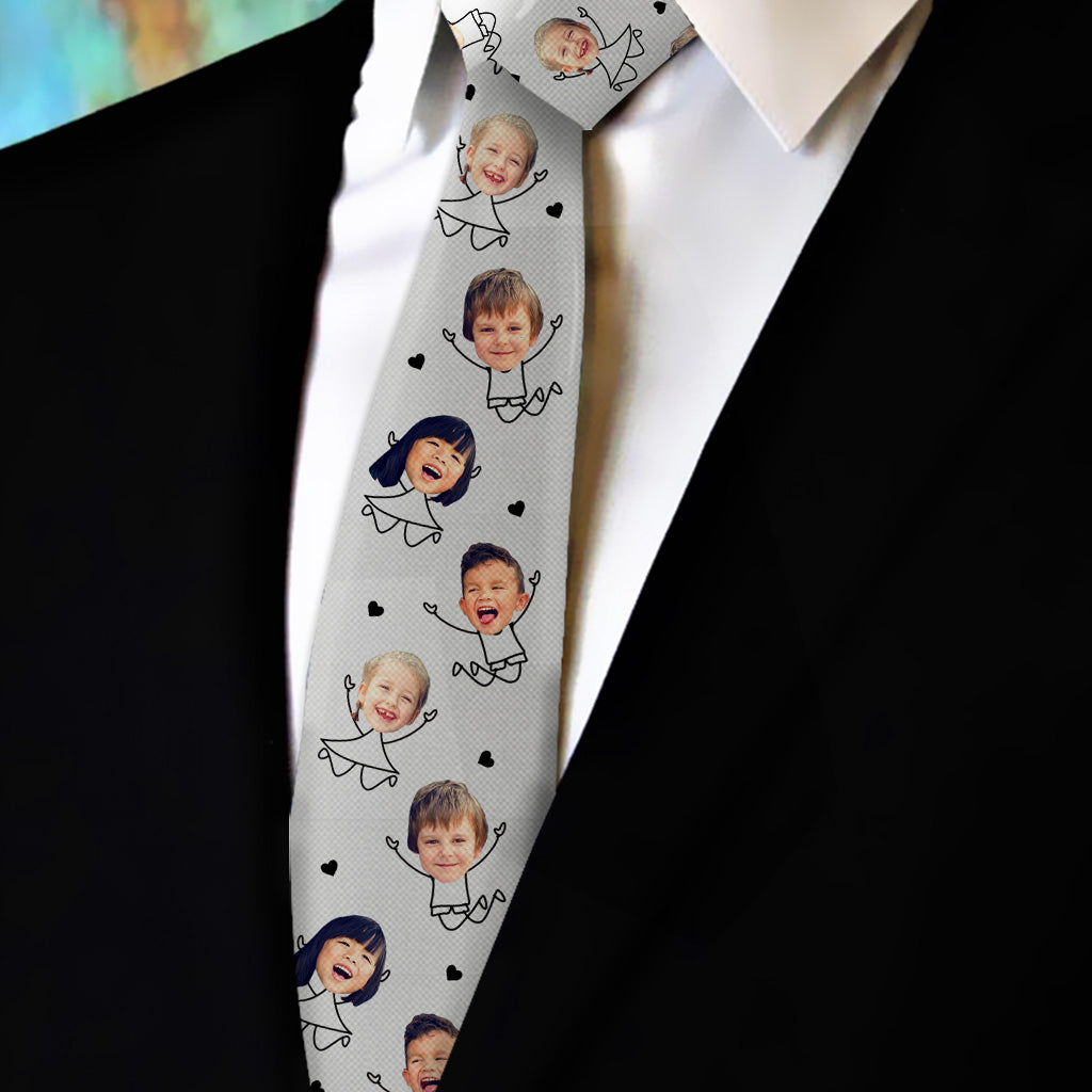 We Love You Dad - Gift for dad, grandpa, uncle, brother, husband - Personalized Necktie