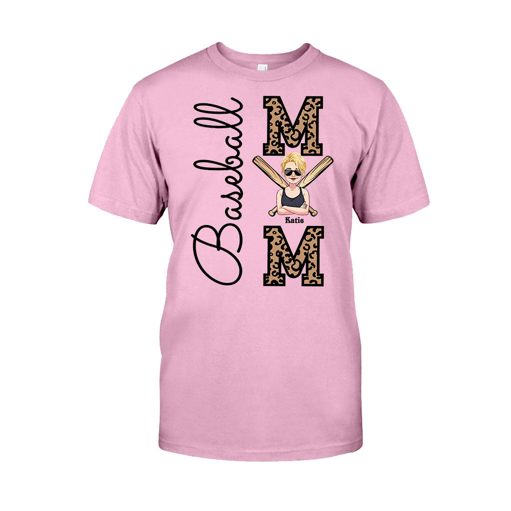 Baseball Mom - Personalized Baseball T-shirt and Hoodie