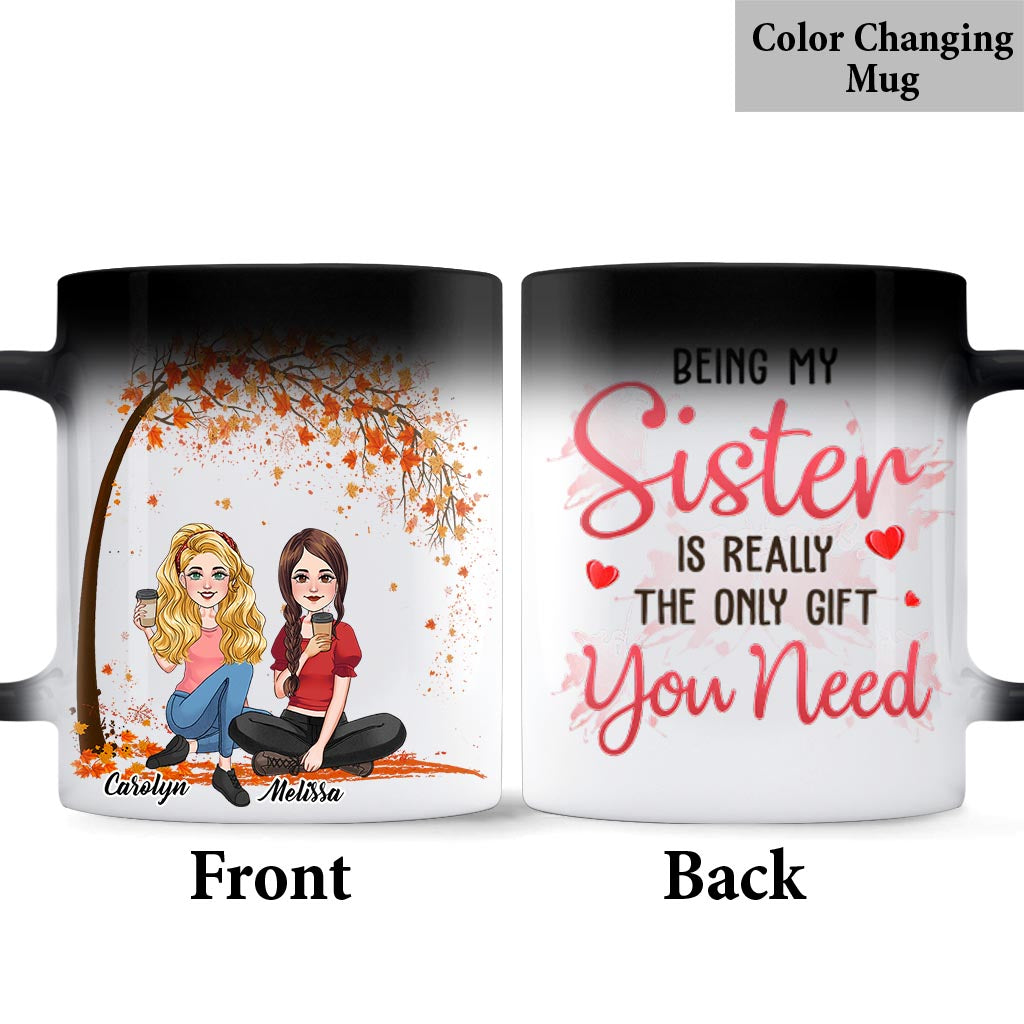 The Only Gift You Need - Personalized Sibling Mug