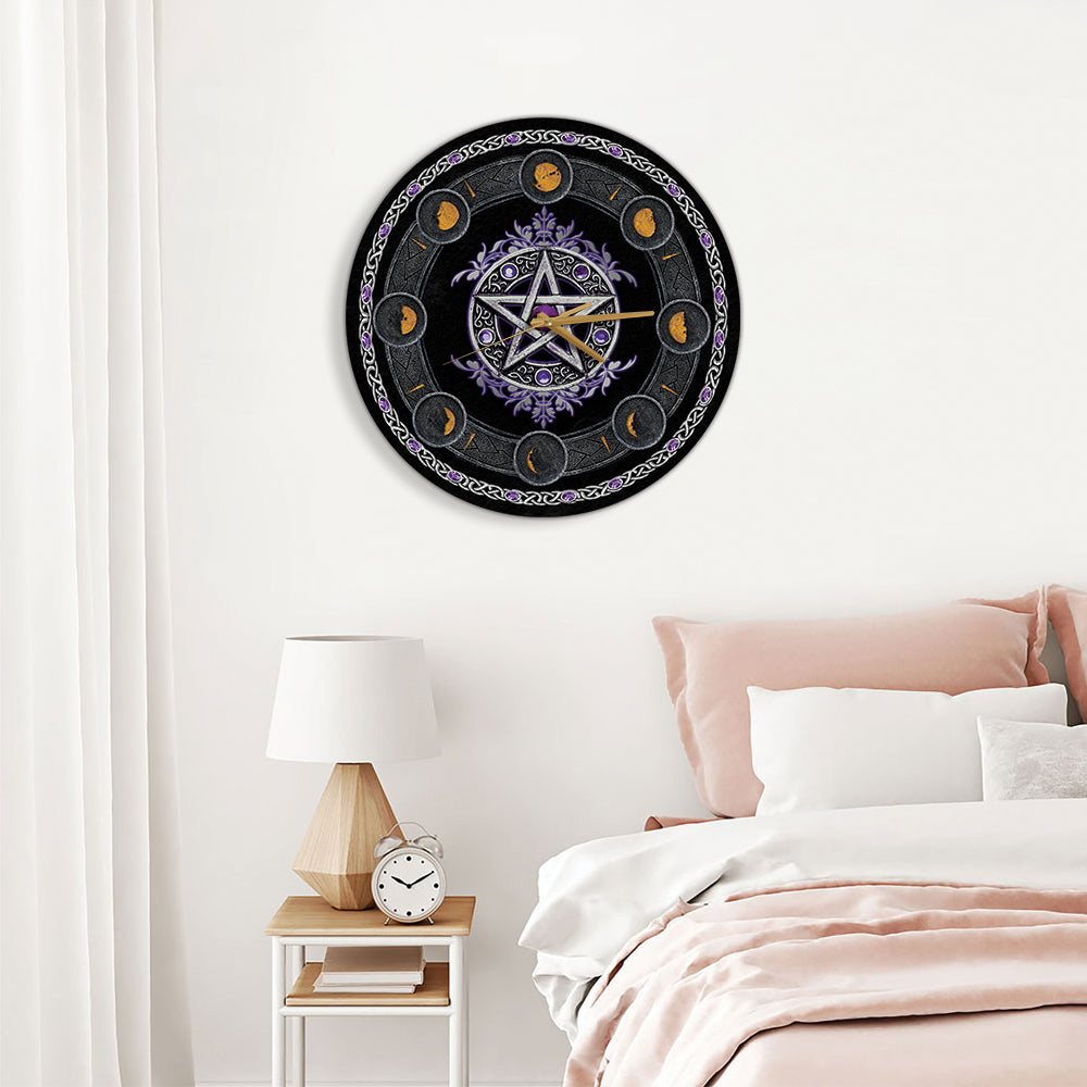 Witch Please Witch Wall Clock