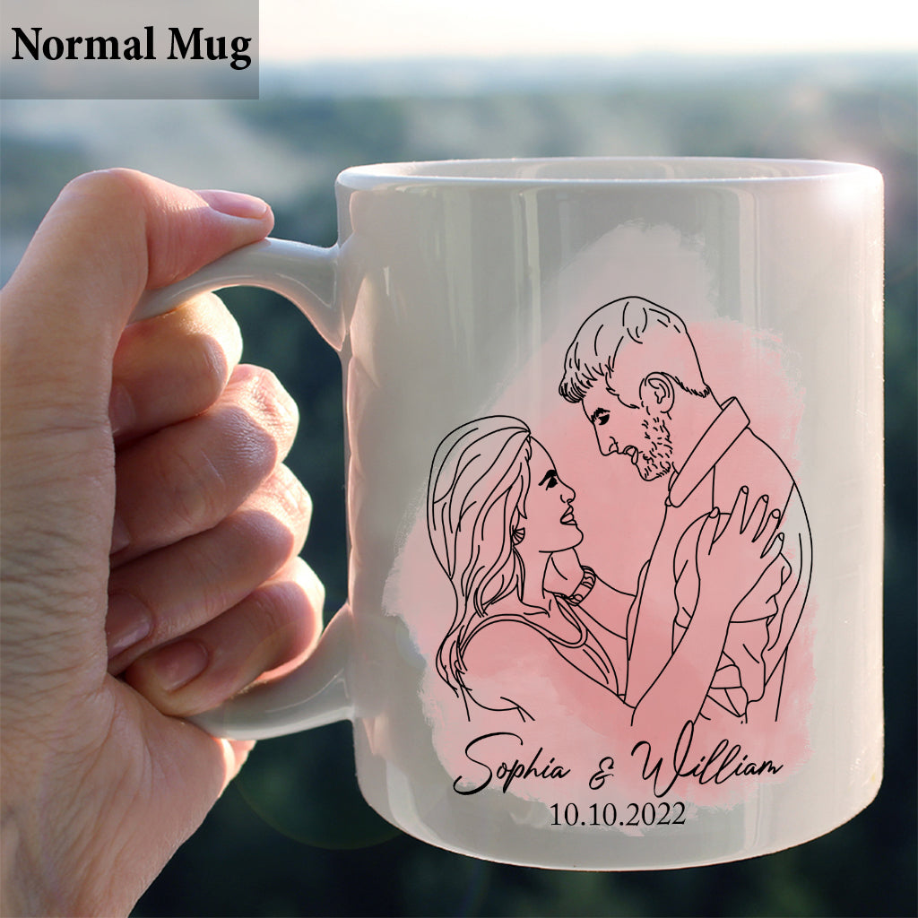 Best Thing On the Internet - Personalized Husband And Wife Mug