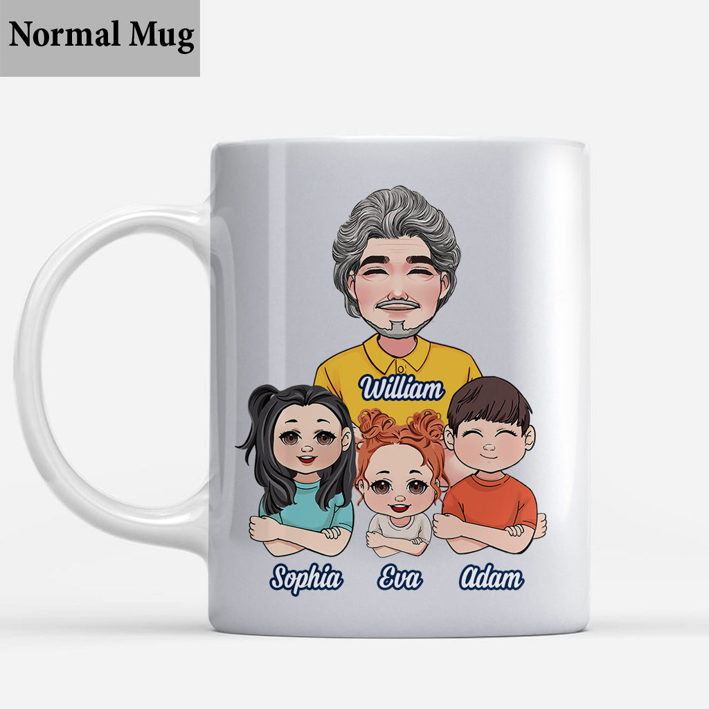 World's Best Grandad - Personalized Grandpa Mug