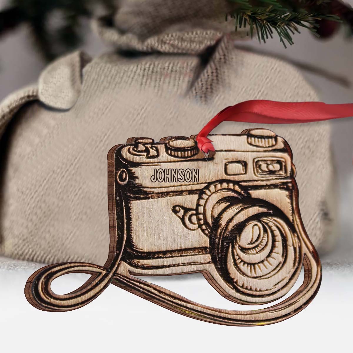 Camera - Personalized Photography Ornament