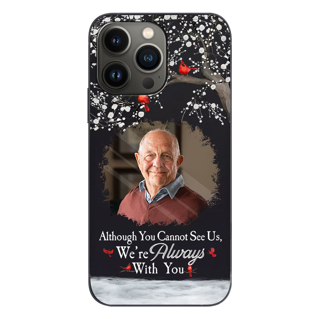 I'm Always With You - Personalized Memorial Clear Phone Case