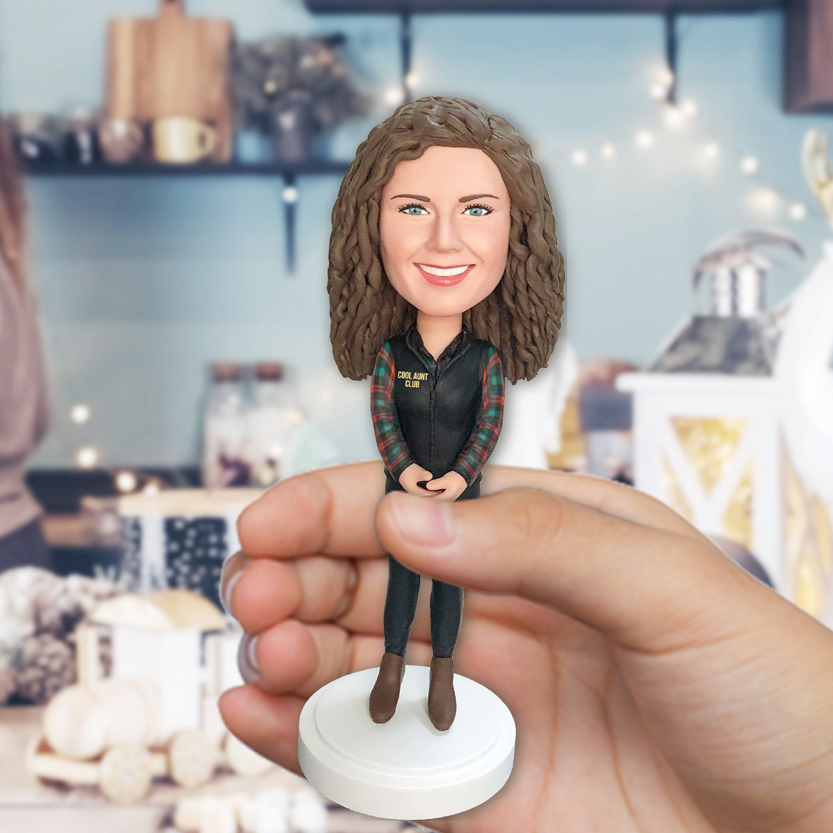 Best Aunt Ever - Gift for Aunt - Personalized Bobblehead