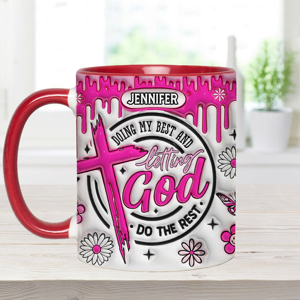 Doing My Best - Personalized Christian Accent Mug