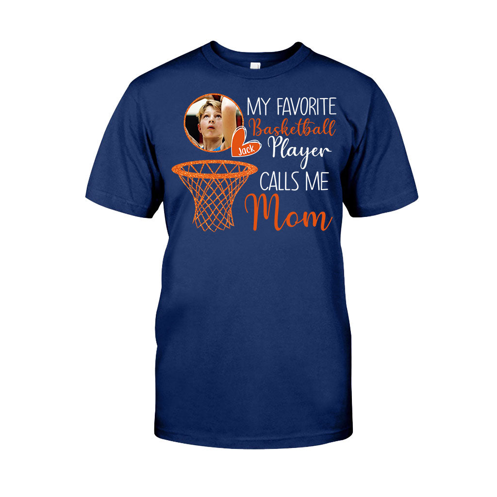 My Basketball Player Calls Me Mom Grandma - Personalized Basketball T-shirt And Hoodie