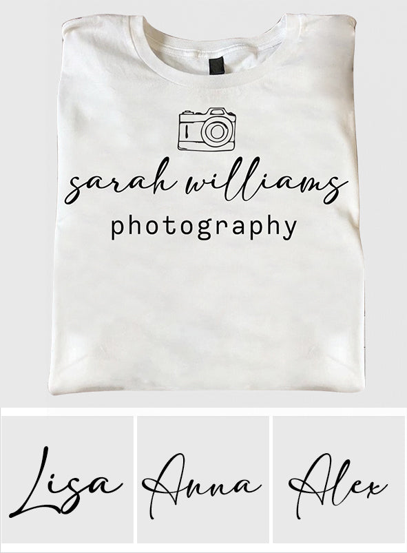 Photographer - Personalized Photography T-shirt And Hoodie