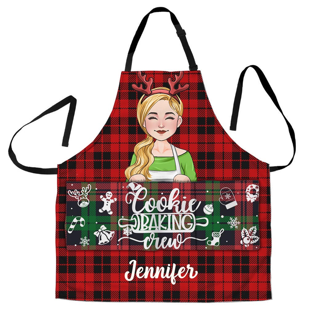 Christmas Baking Crew - Personalized Baking Apron