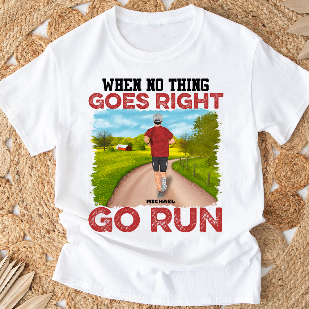 Life Is Better In Running Shoes - Personalized Running T-shirt & Hoodie